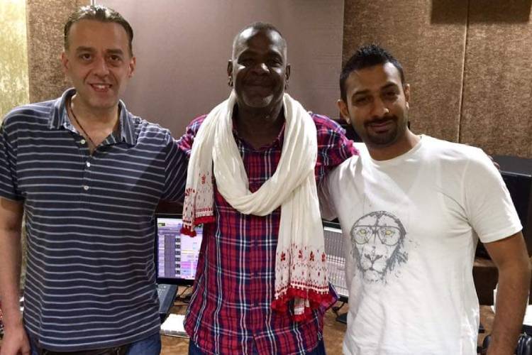 Saied Hamed With Khaled Hammad and Ali El Saied Sound Engineer, Feedback Studio