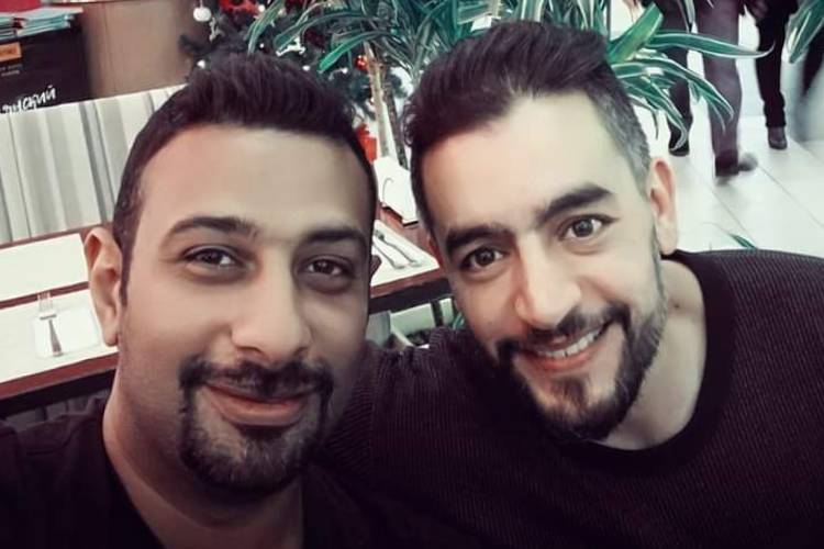 Hany Salama with Ali El Saied Sound Engineer, Feedback Studio