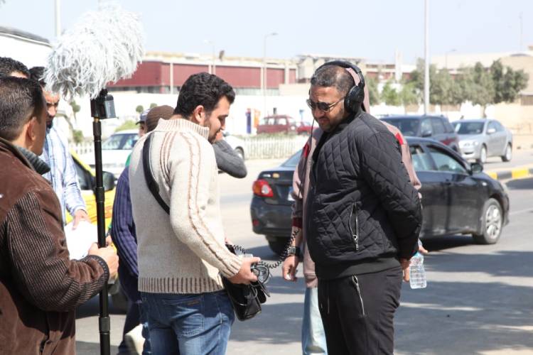 Crew on Egyptian Street