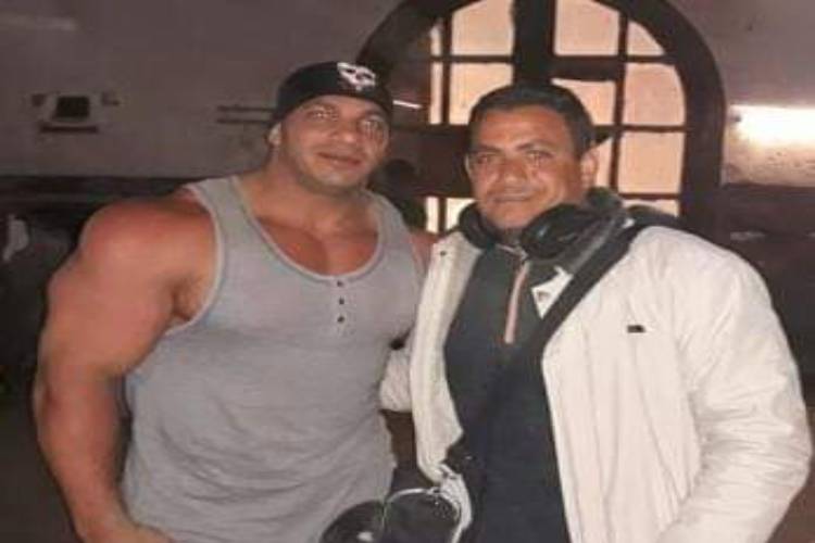 Big Ramy with Sound Engineer